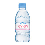Evian Natural Spring Water (24x330ml) - Pantree