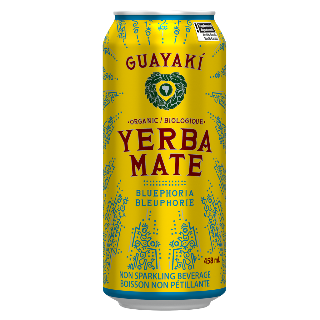 Guayaki Yerba Mate Bluephoria (12x458ml) - Pantree