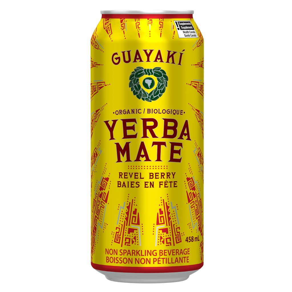 Guayaki Yerba Mate Revel Berry (12x458ml) - Pantree