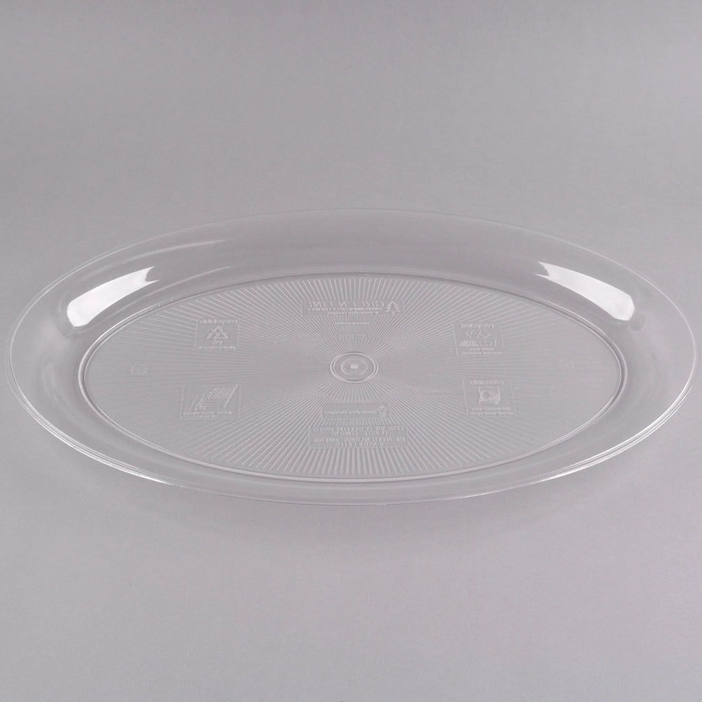 Cater Tray 18" Round Clear (50/cs) (jit) - Pantree