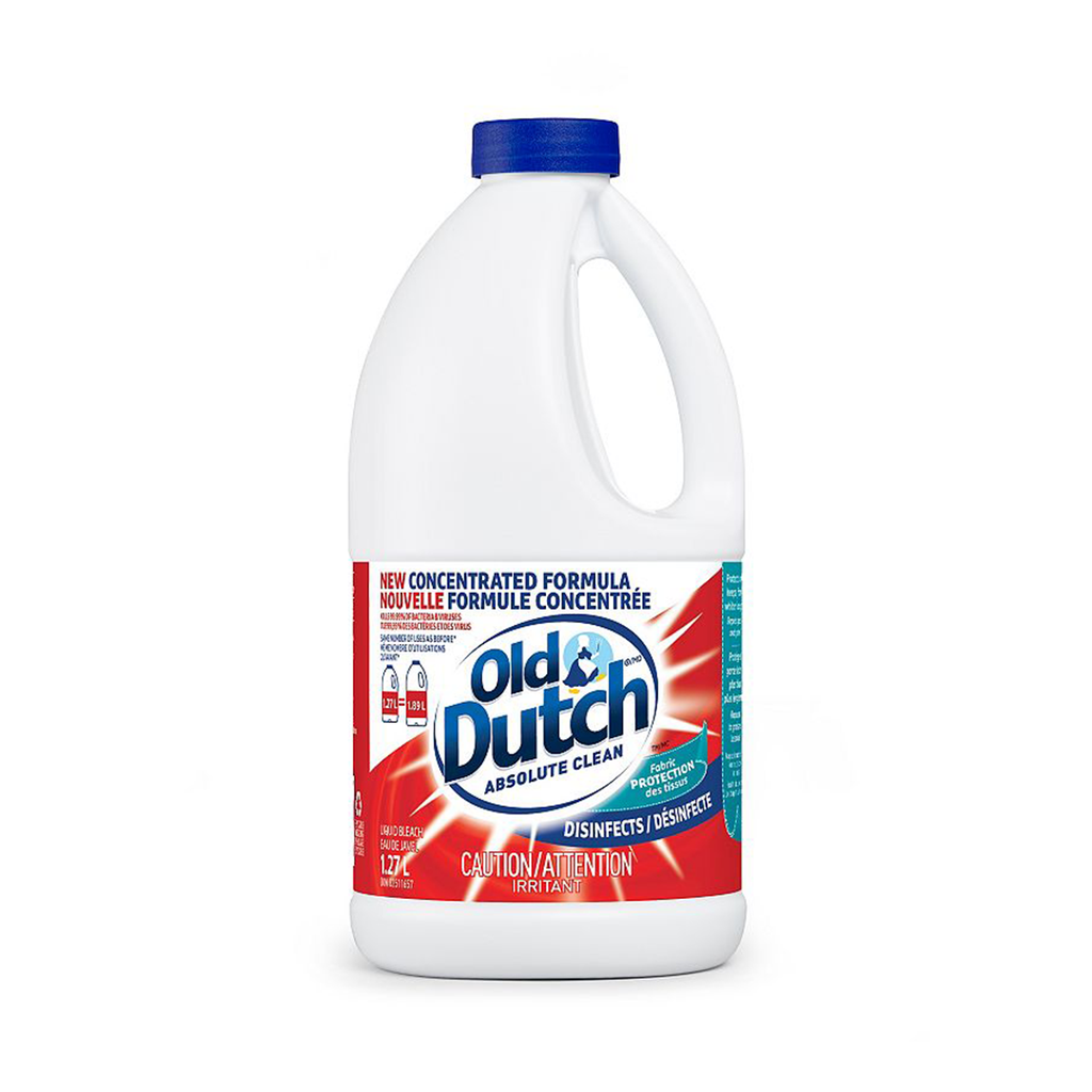Old Dutch New Concentrated Formula Bleach (10-1.27 L) (jit) - Pantree