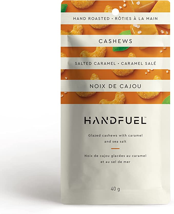 HandFuel - BULK Salted Caramel Cashews (200x40g) - Pantree