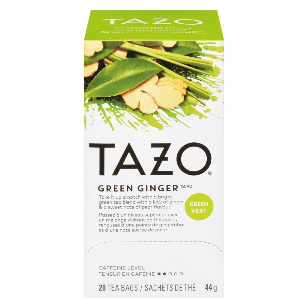 Tazo Tea Bags - Green Ginger ( 6-20's) (jit) - Pantree