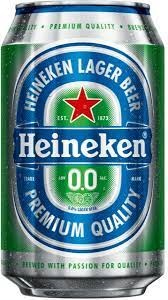 Heineken Beer 0.0% Alcohol  - CANS (24-330 ml) (jit) - Pantree