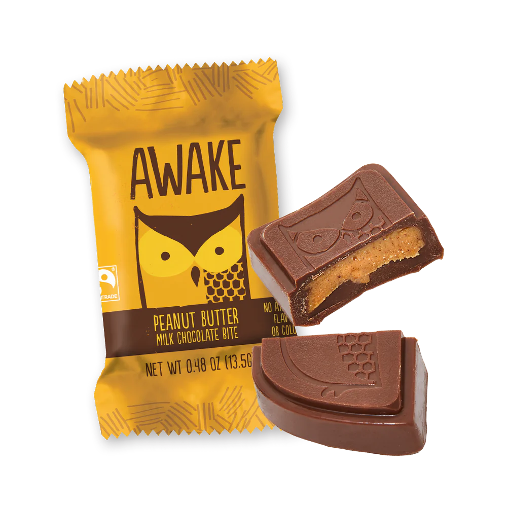 Awake - Peanut Butter Milk Chocolate Bites - (50x15g) - Pantree