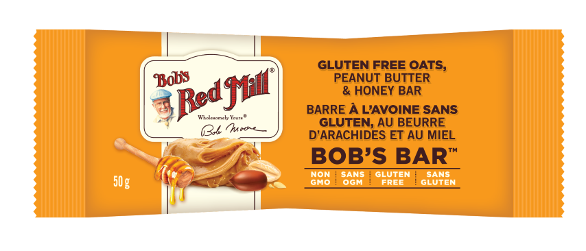 Bob's Red Mill - GF Peanut Butter & Honey Bar (12x50g) (jit) - Pantree