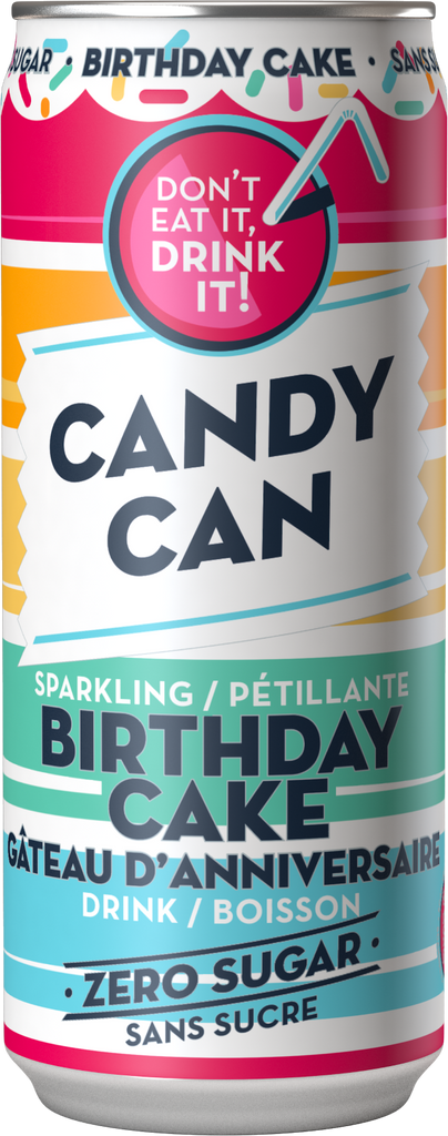 Candy Can - Birthday Cake (12x330ml) - Pantree