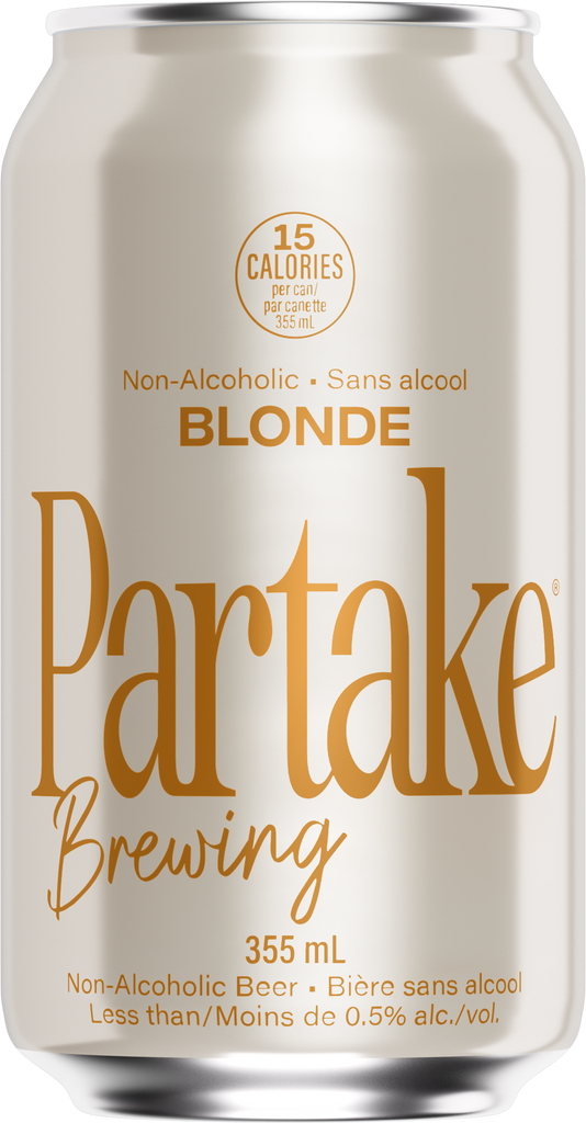 Partake Brewing Non-Alcoholic BlondeAle (24-355 ml) (jit) - Pantree