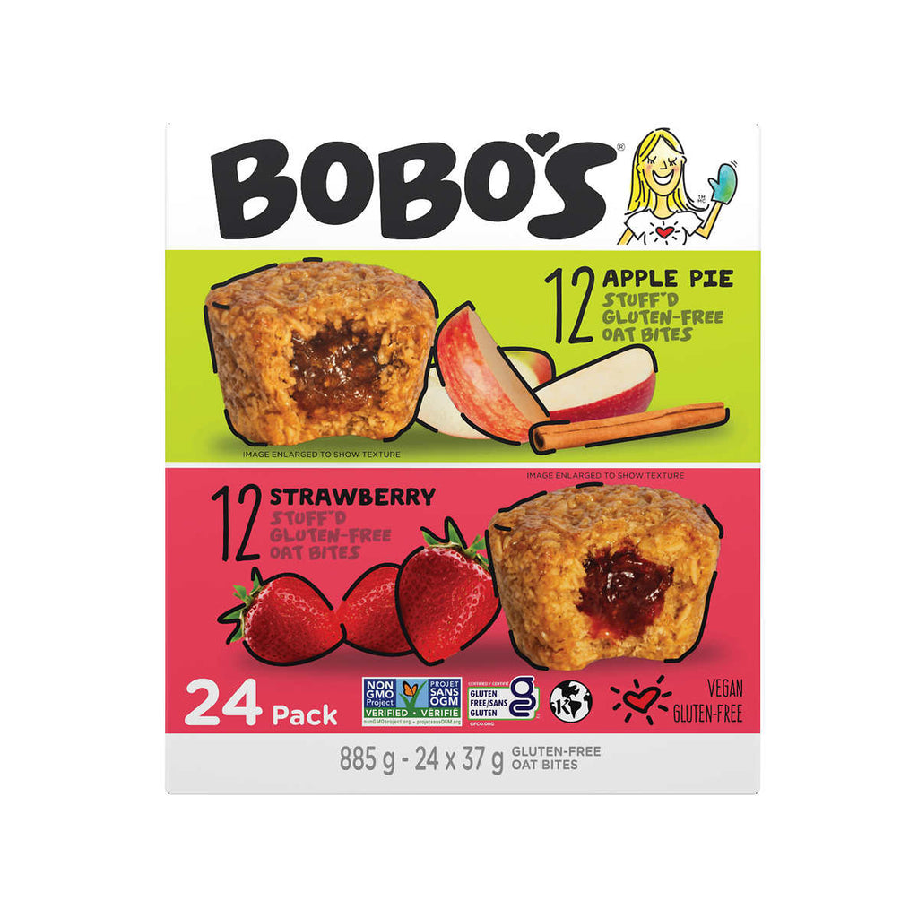 Bobo's Stuff'd Oat Bites Variety Pack (24 x 37g) - Pantree