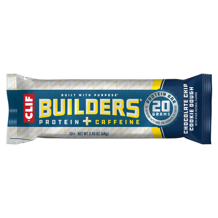 Clif Builder's Protein - Chocolate Chip Cookie Dough with Caffeine