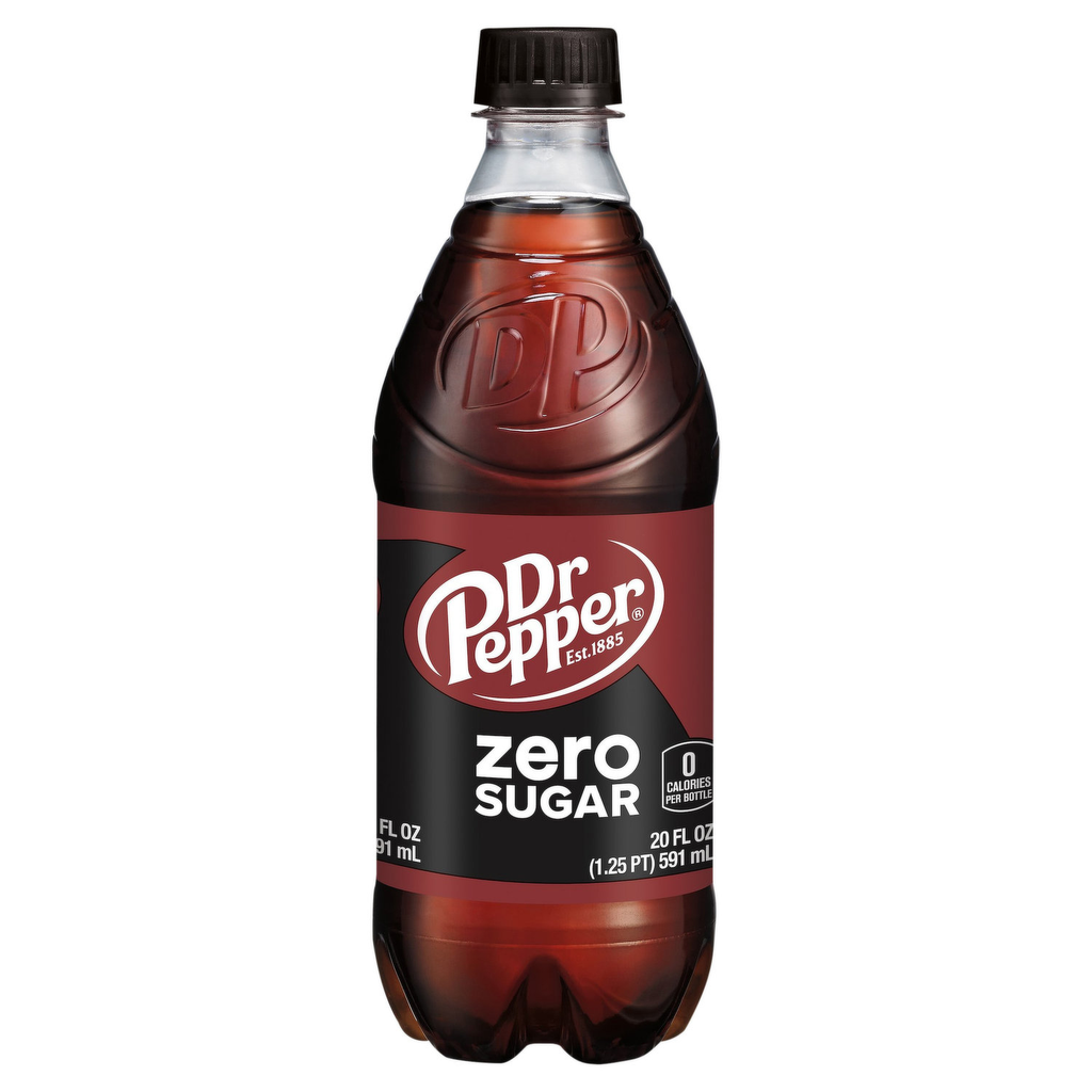 Dr Pepper Zero (24-591 mL) - Pantree