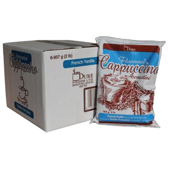 CASE of Bean to Cup - Dure French Vanilla Powder (6 x 907g) - Pantree