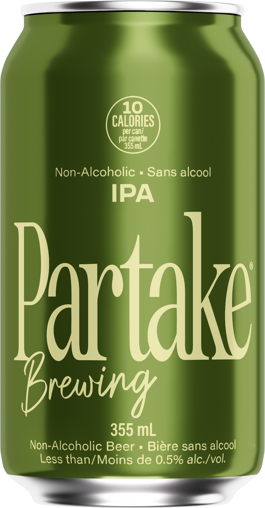 Partake Beer NonAlcoholic IPA (24 - 355 mL) (jit) - Pantree