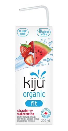 Kiju Organic Fit - Strawberry Melon (32x200ml) (jit) - Pantree
