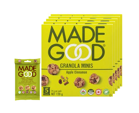 Made Good Apple Cinnamon Granola Minis (CASE: 30 x 24 g) - Pantree