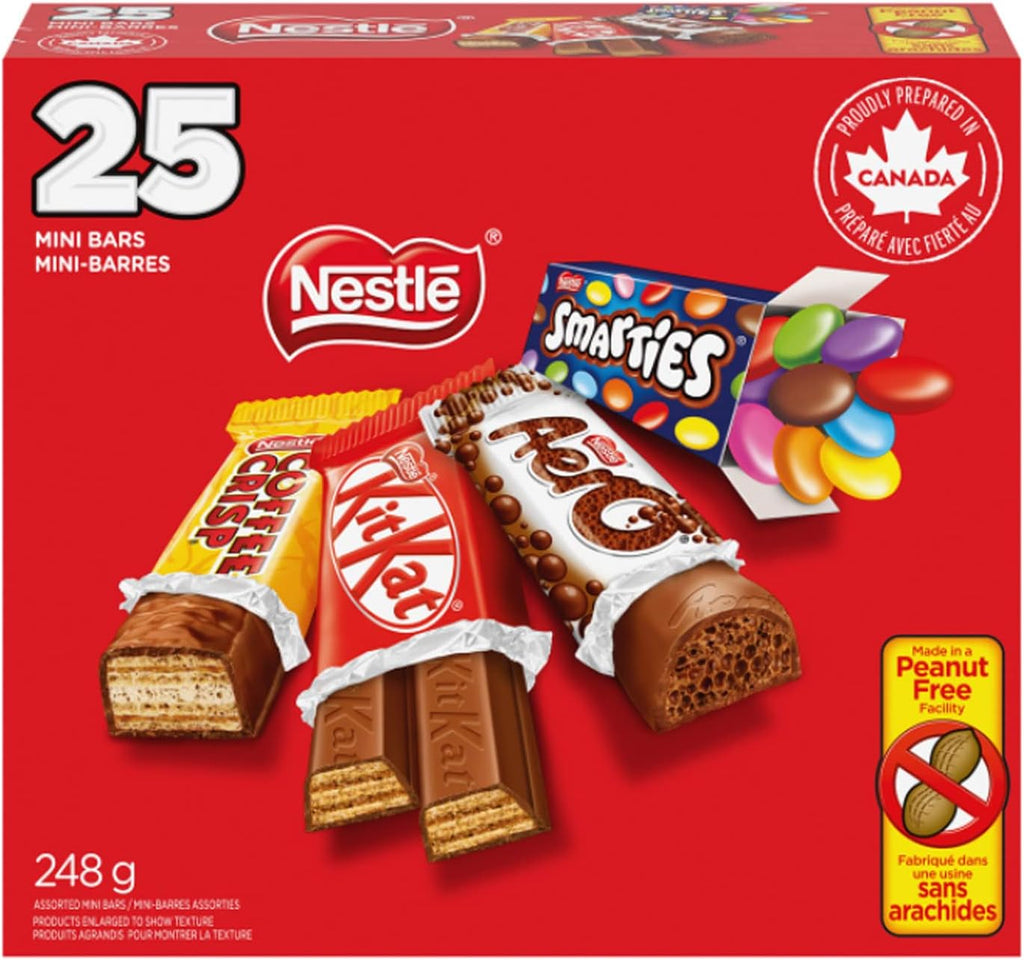 Nestle - Assorted Mini Chocolate Bars (25x10g) - Pantree