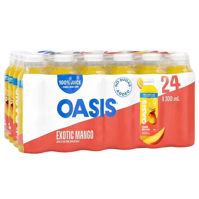 Oasis Exotic Mango Juice (24x300ml) - Pantree