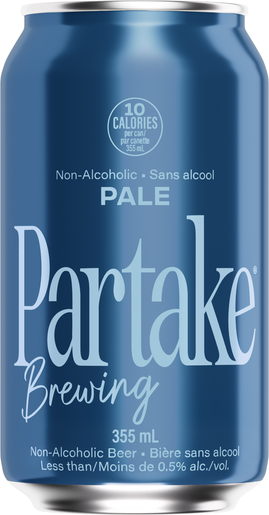 Partake Beer NonAlcoholic Pale (24 - 355 mL) (jit) - Pantree