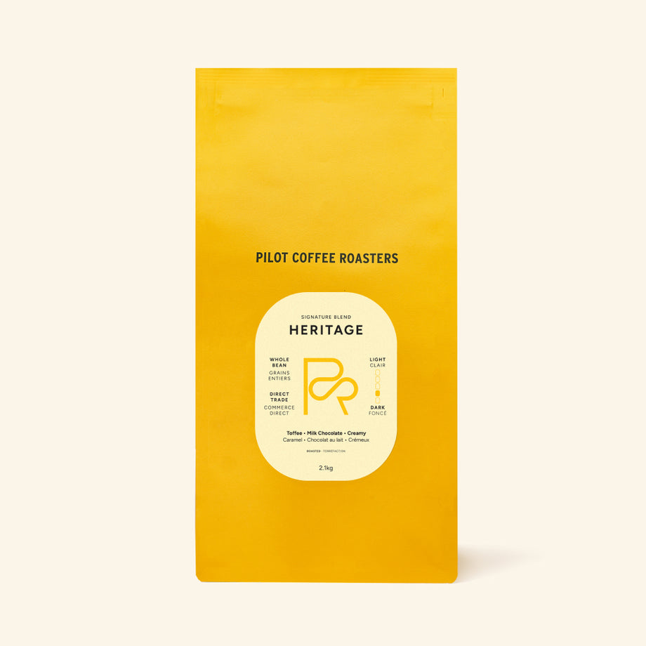Pilot - Whole Bean - Heritage - LARGE (2.1 KG) – Pantree