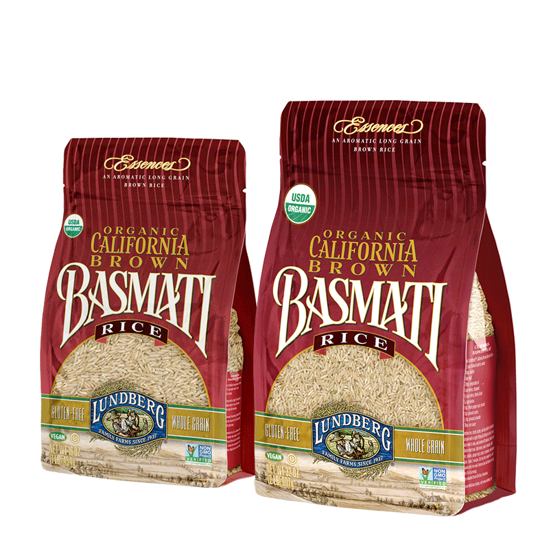 Organic California Brown Basmati Rice (1-11.34kg) (jit) - Pantree