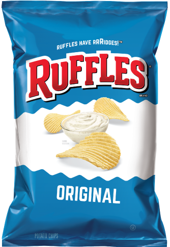 Ruffles Regular - Single Serve (Kosher) (48-40 g) - Pantree