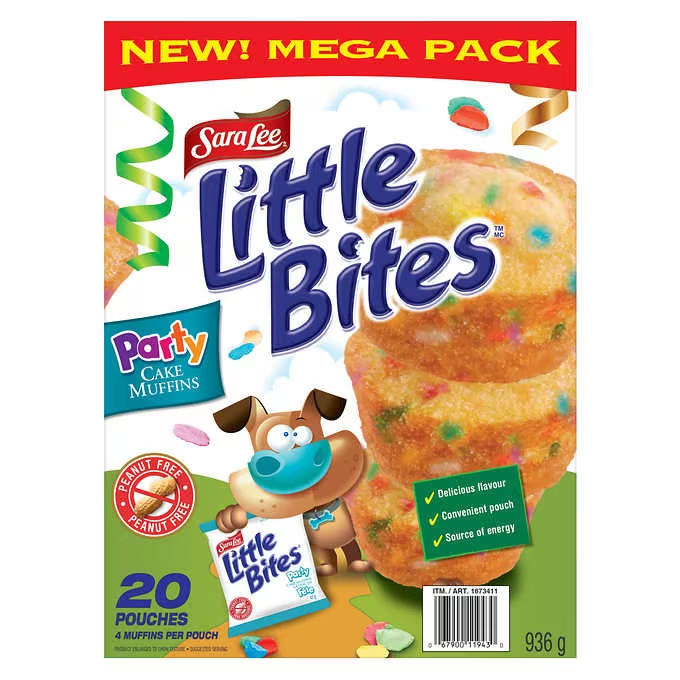 Sara Lee Little Bites Party Cake Muffins (20 pack) - Pantree