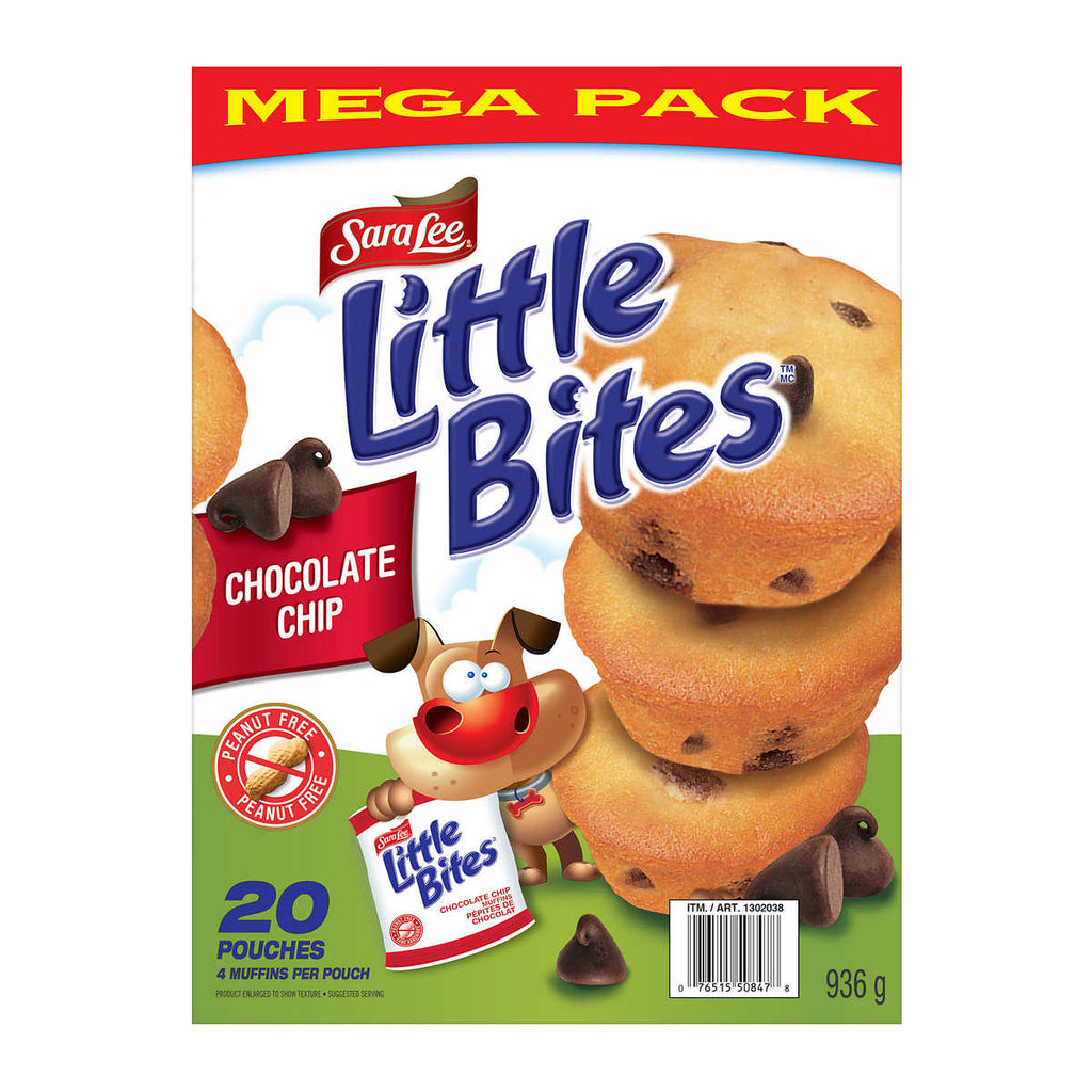 Sara Lee Little Bites Chocolate Chip (20 pack) - Pantree