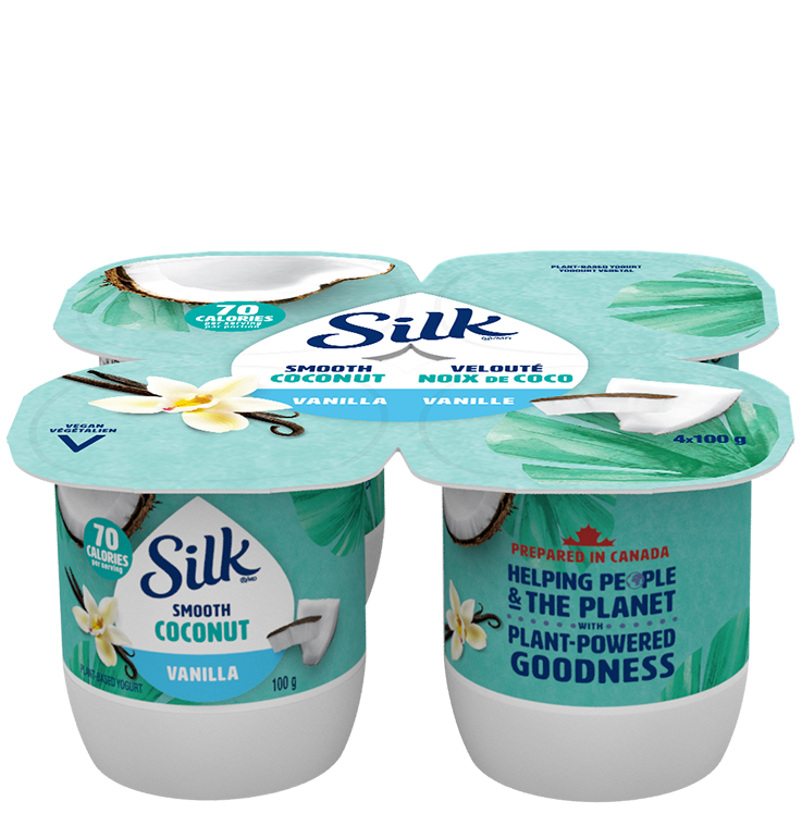 Silk Plant Based Coconut Vanilla Yogurt (24x100g) (jit) - Pantree