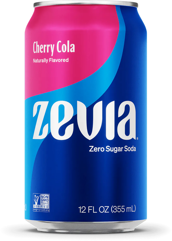 Zevia Soda - Cherry Cola (24-355ml) - Pantree