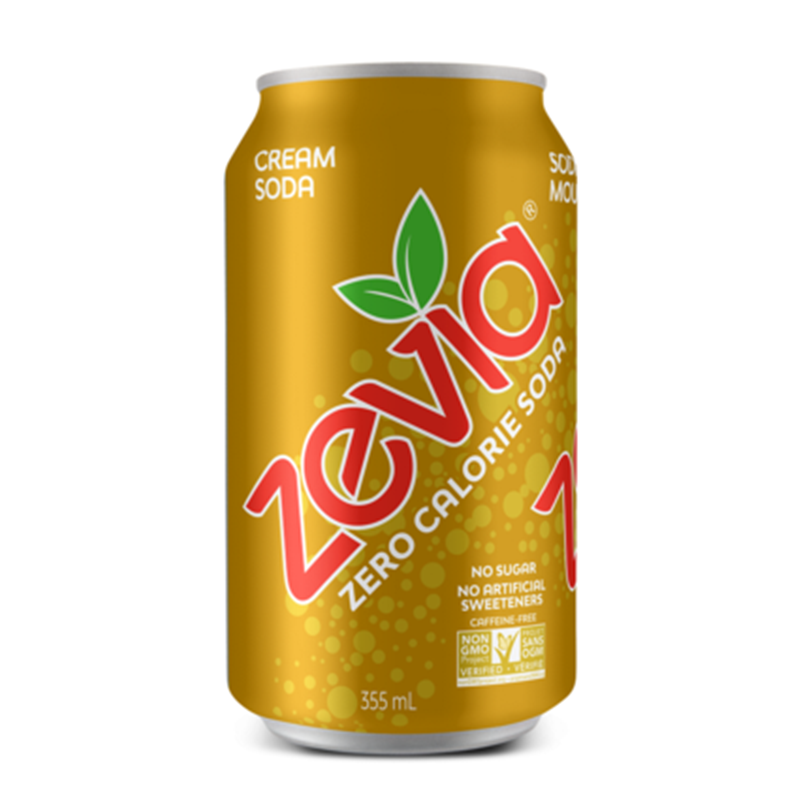 Zevia Soda - Cream Soda (24x355ml) (jit) - Pantree