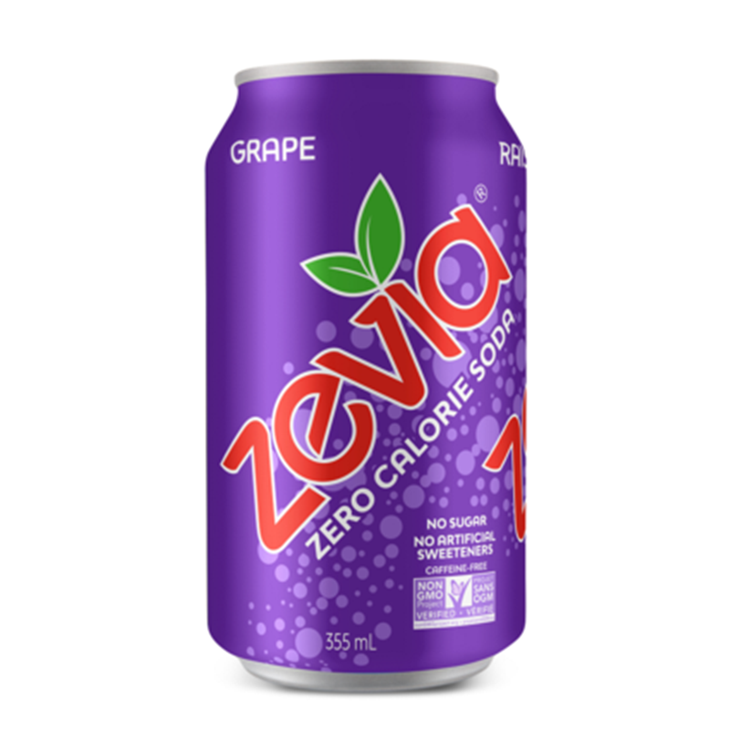 Zevia Soda - Grape (24x355ml) (jit) - Pantree