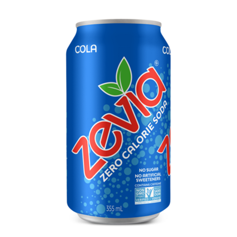 Zevia Soda - Cola (24x355ml) (jit) - Pantree