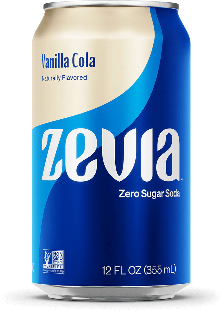 Zevia Soda - Vanilla Cola (24-355ml) - Pantree
