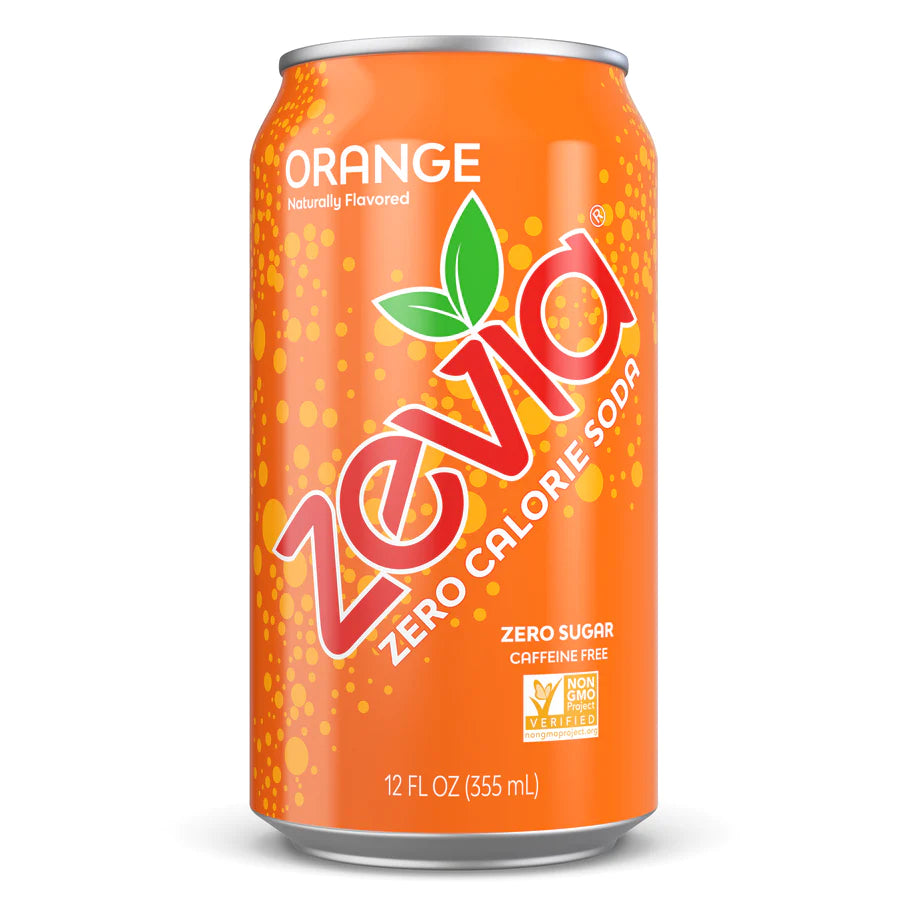 Zevia Soda - Orange (24x355ml) (jit) - Pantree