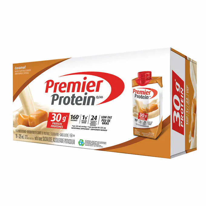 Premier Protein Shake - Caramel (18 x 325ml) - Pantree