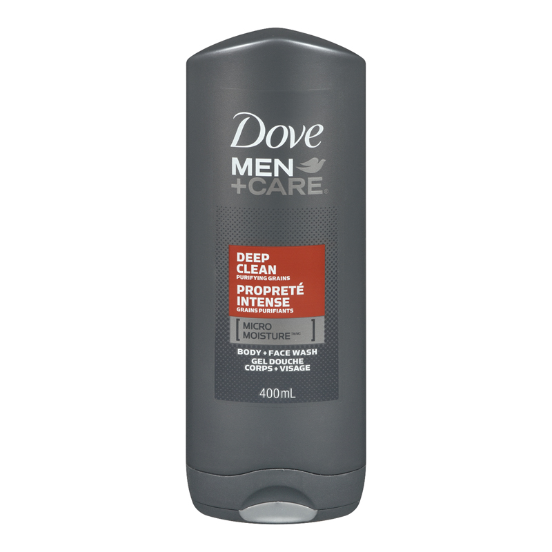Dove Men Body Wash Deep Clean (6-400 mL) (jit) - Pantree