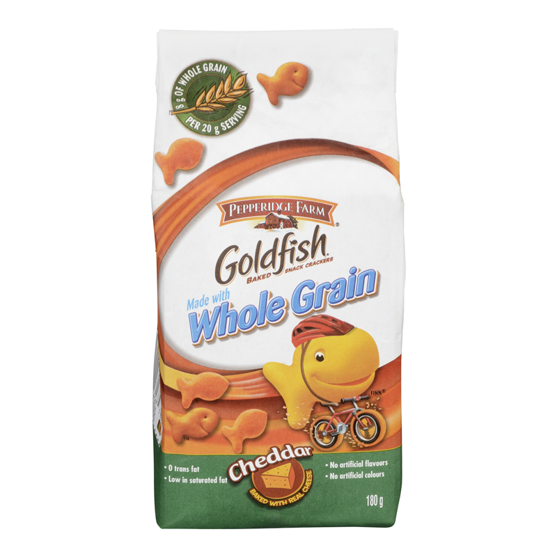 Pepperidge Farm Goldfish Whole Grain Cheddar (12-180 g) - Pantree