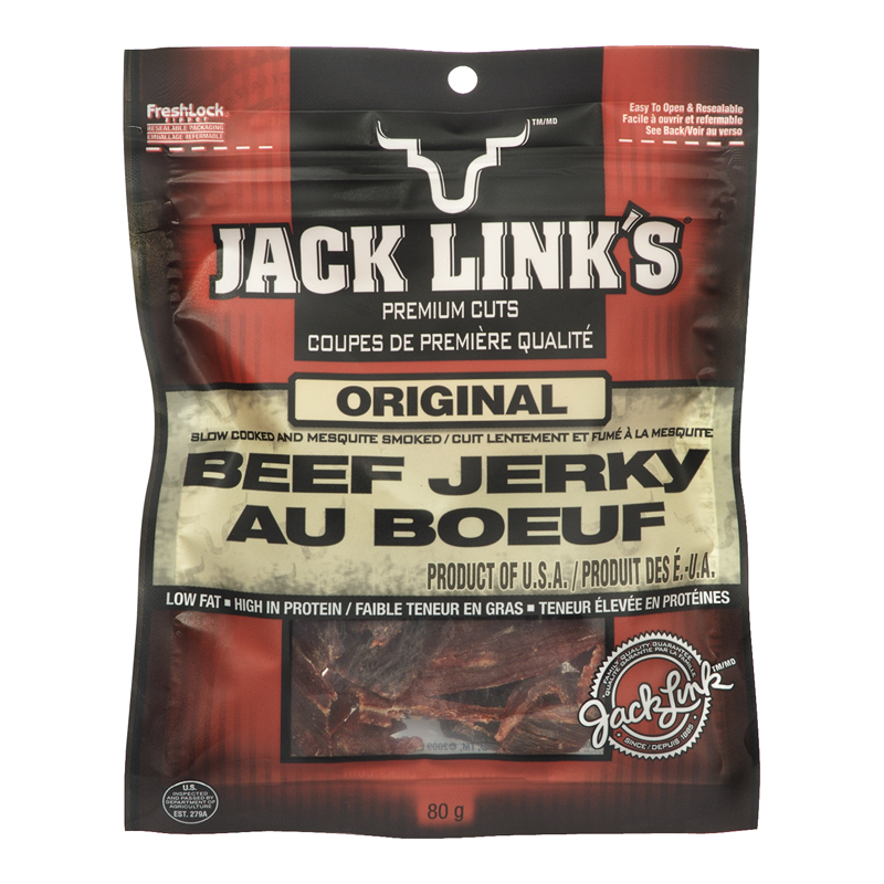 Jack Link's Beef Jerky Original (12-80 g) (jit) - Pantree