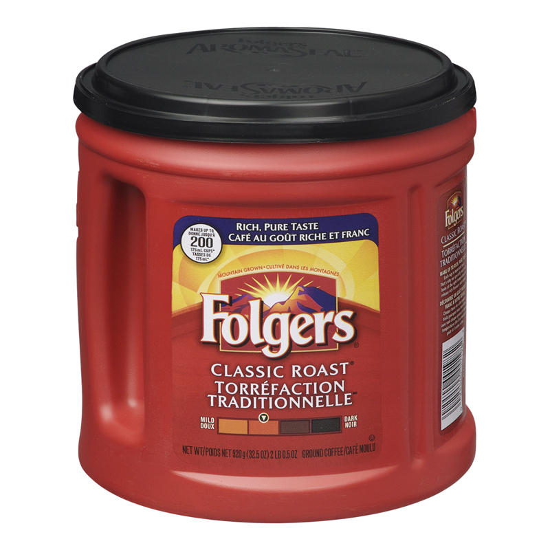 Folgers Classic Roast (6-920 g) (jit) - Pantree
