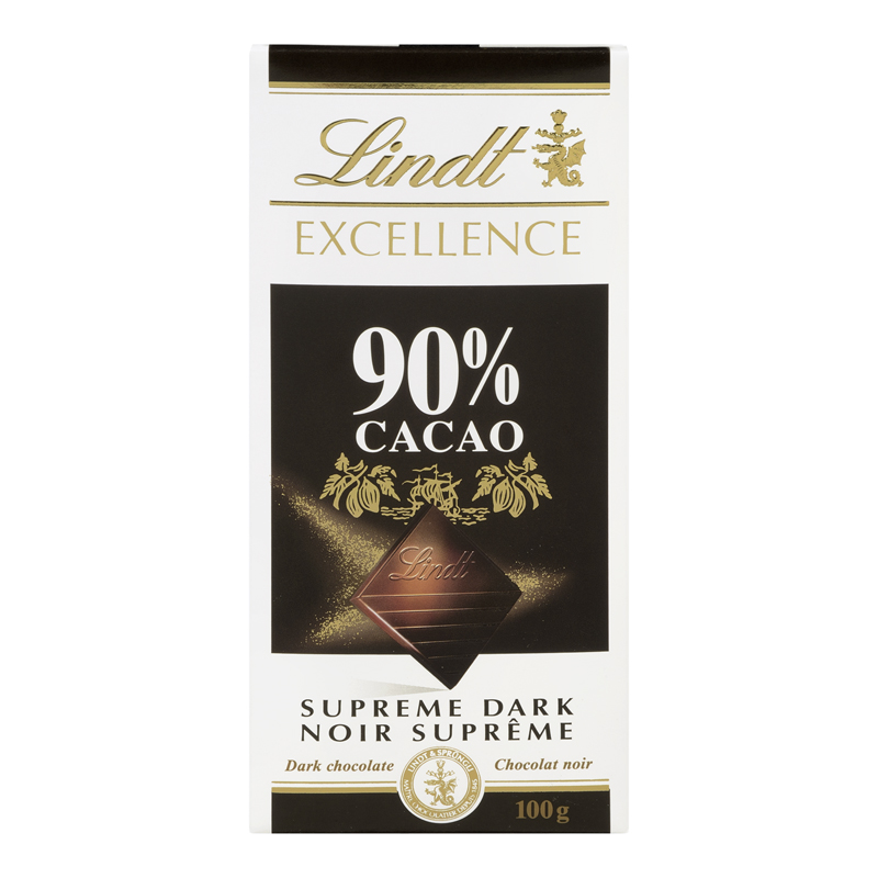 Lindt Excellence 90% Cacao (20-100 g) (jit) - Pantree