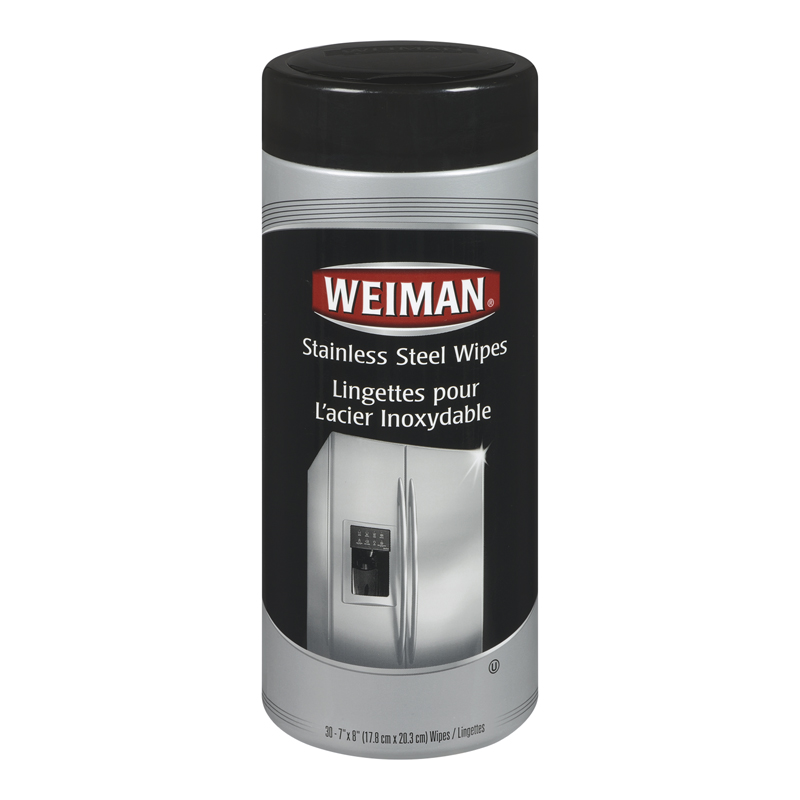Weiman Stainless Steal Wipes (6-30 Wipes) (jit) - Pantree