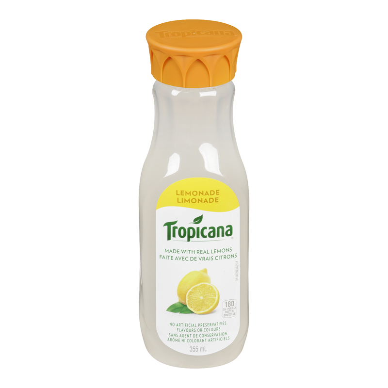 Tropicana Temptations Lemonade (12-355 mL) - Pantree