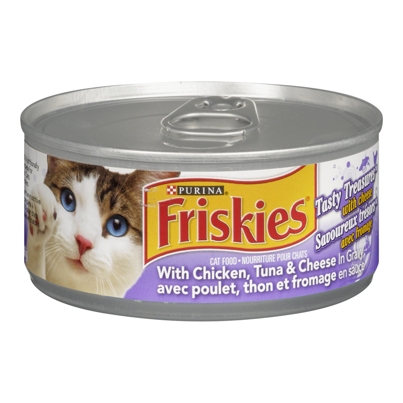 Friskies Tasty Treasure Chicken, Tuna & Cheese (24-156 g) (jit) - Pantree