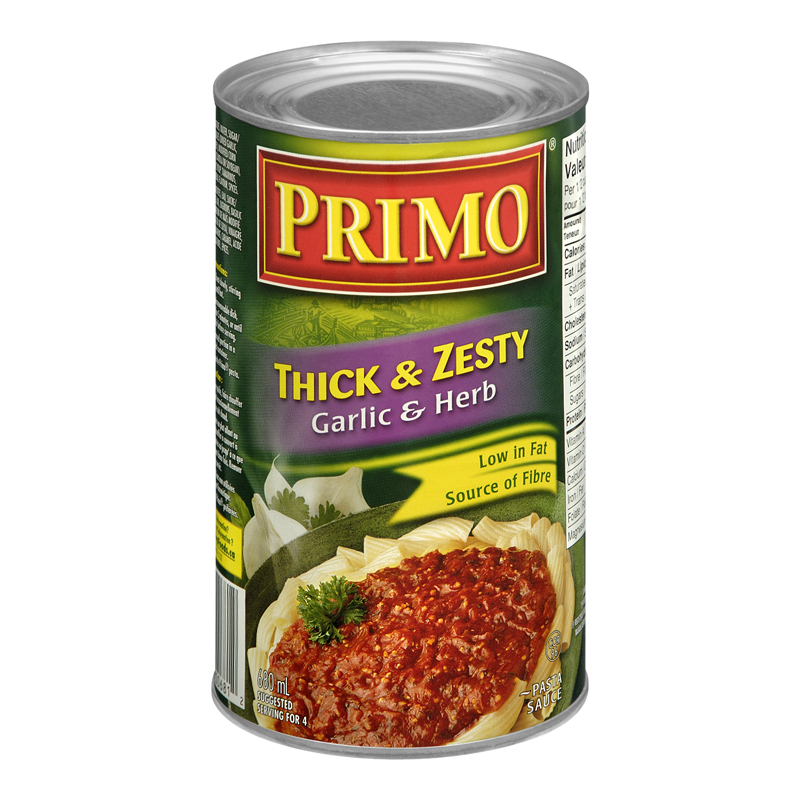 Primo Thick & Zesty - Garlic & Herb (12-680 mL) (jit) - Pantree