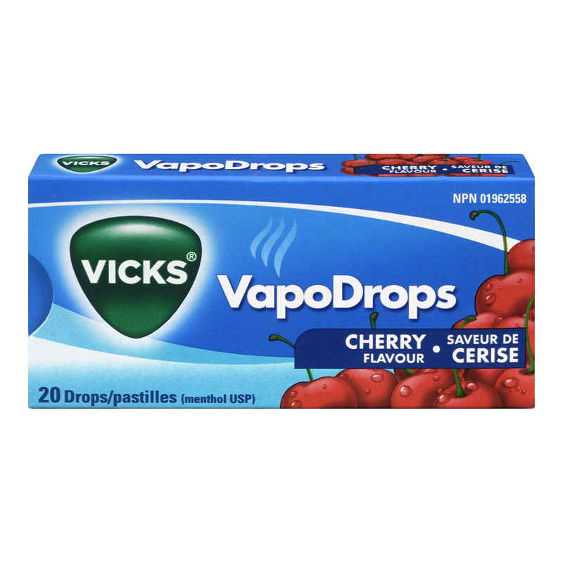 Vicks Throat Drops Cherry (20-20 ea) (jit) - Pantree
