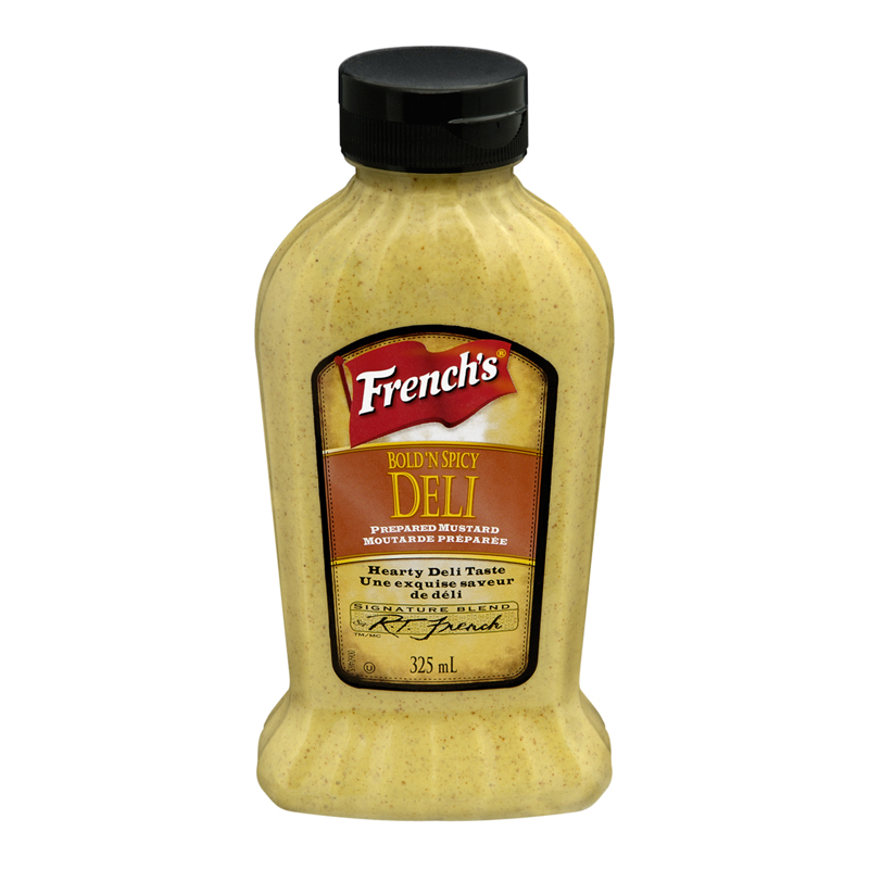 French's Bold 'n Spicy Deli Mustard (12-325 mL) (jit) - Pantree