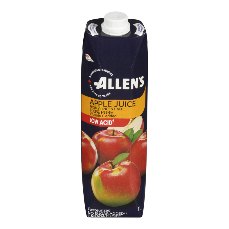 Allens Pure Apple Juice (12-1 L) (jit) - Pantree