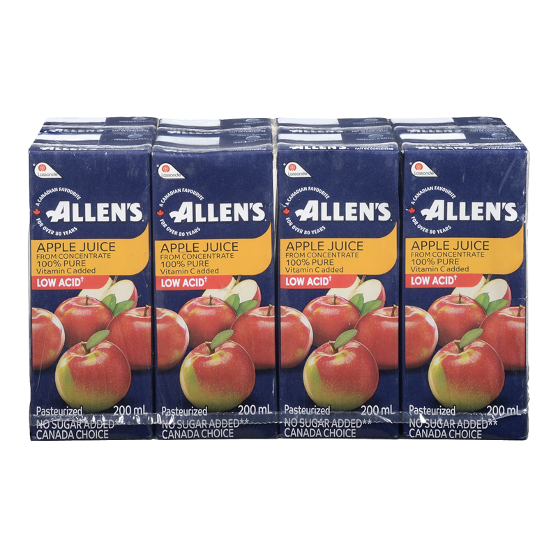 Allens Pure Apple Juice (Tetra) (32-200 mL) - Pantree