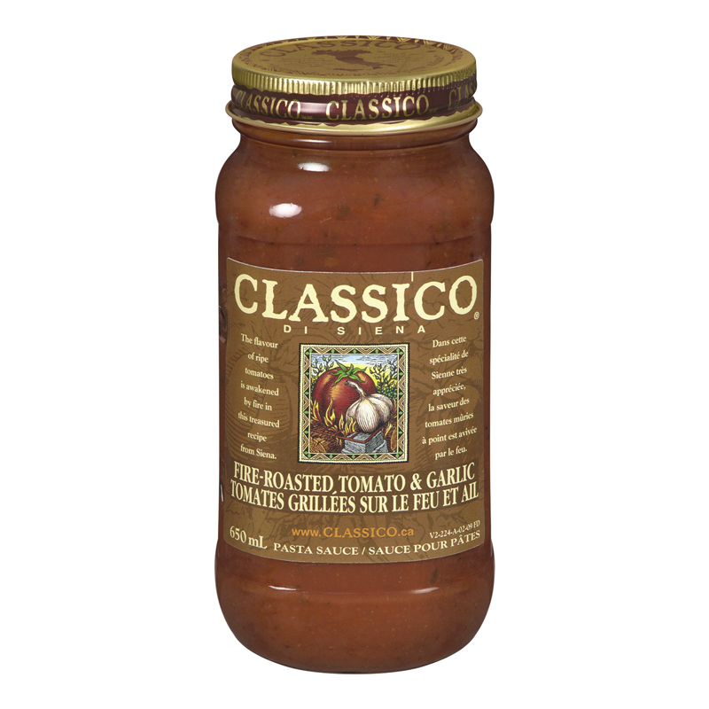 Classico Di Sienna - Fire Roasted Tomato & Garlic (12-650 mL) (jit) - Pantree