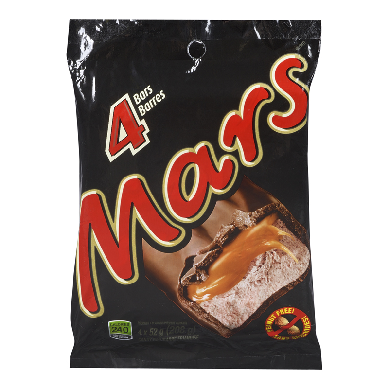 Mars Bars Original 4pk (22-208 g) (jit) - Pantree